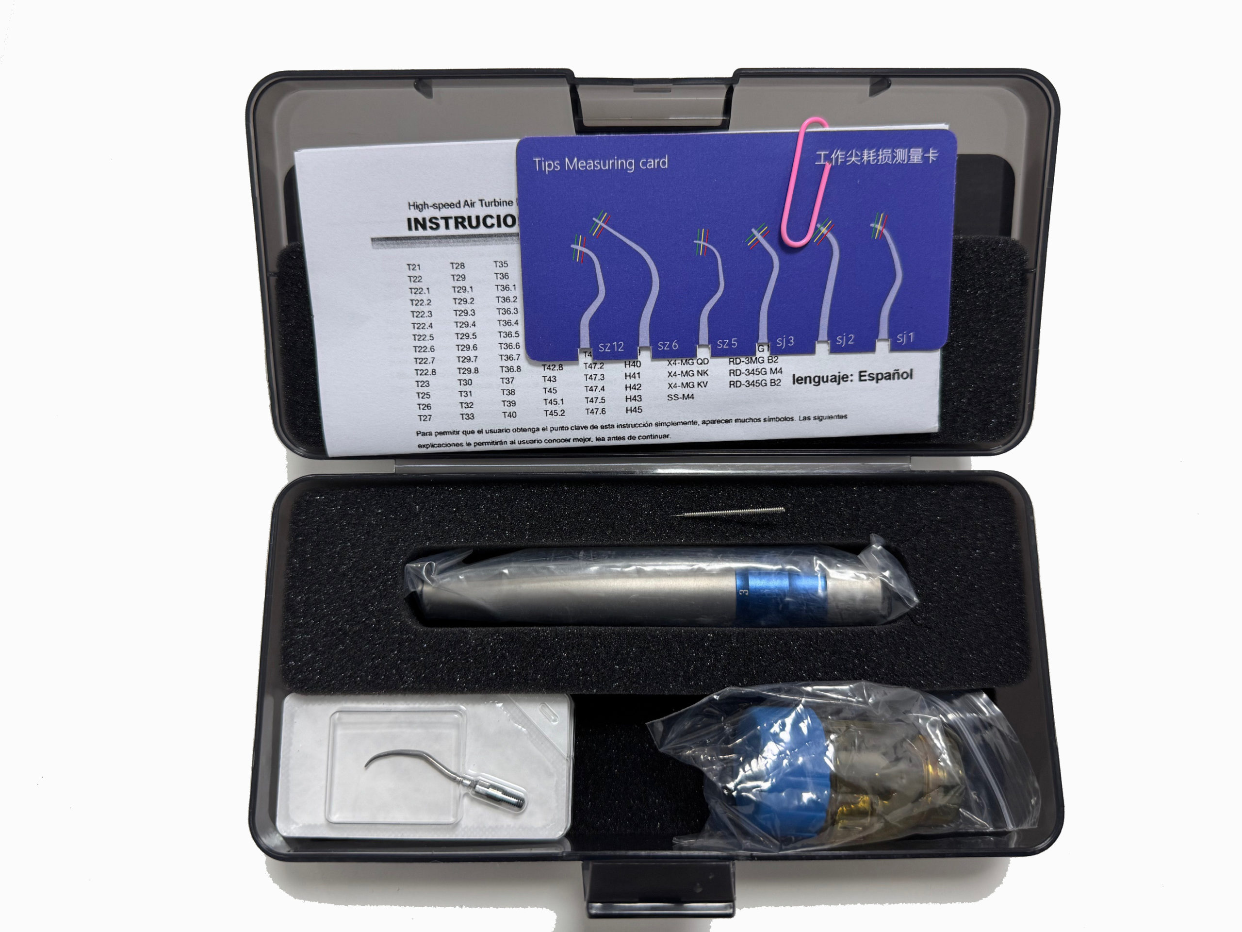 ULTRASONIDOS NEUMÁTICO CON REGULADOR DE POTENCIA Y CON LUZ - Imagen 8