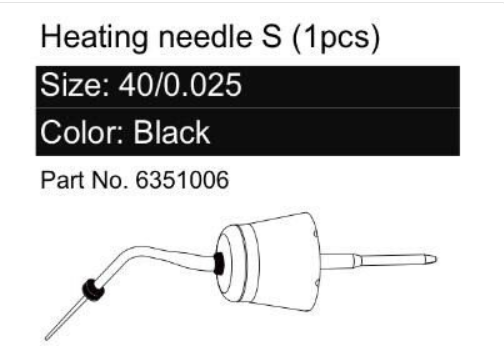 Puntas pluggers para Fast Pack de Eighteeth NEGRA - Imagen 2