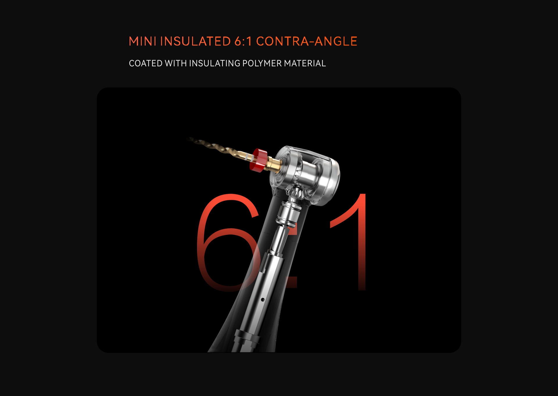 Smart A | Motor de endodoncia Woodpecker | Snow White / Blanco - Imagen 3