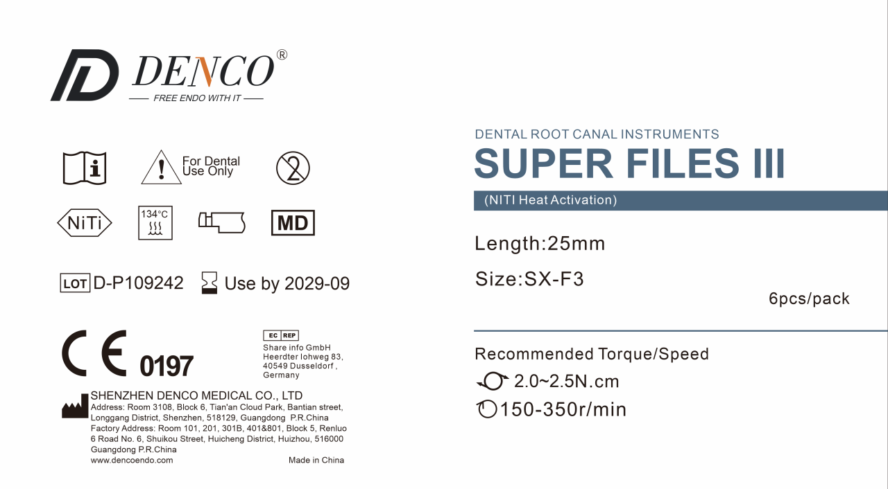 Limas Denco similares a BlueShaper 21mm Z1 (6 uds.) - Imagen 2
