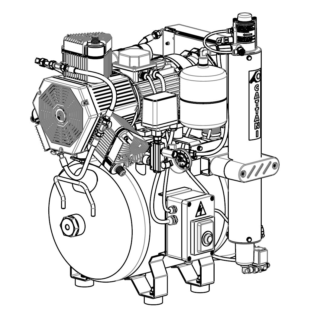 Compresor AC 300 Para 4/5 Equipos dentales - Imagen 4