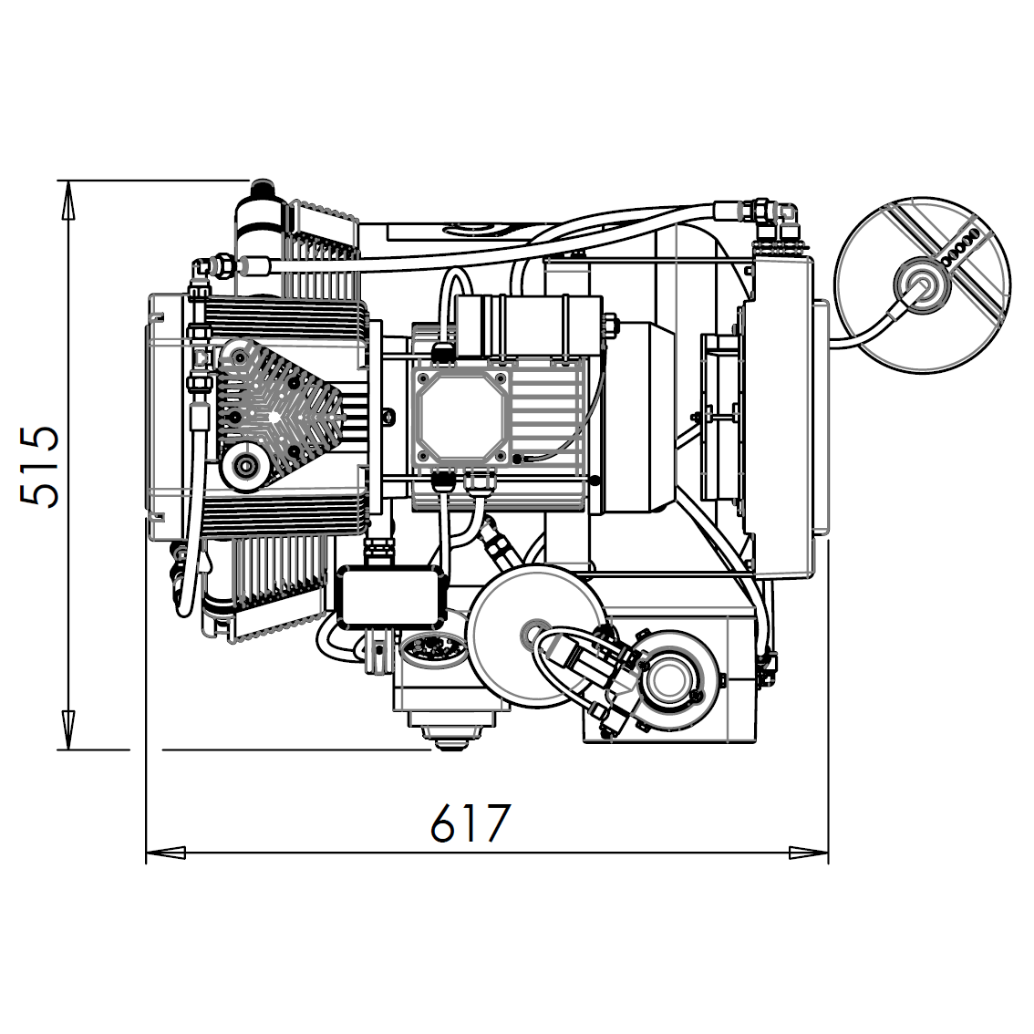 Compresor AC 300 Para 4/5 Equipos dentales - Imagen 5
