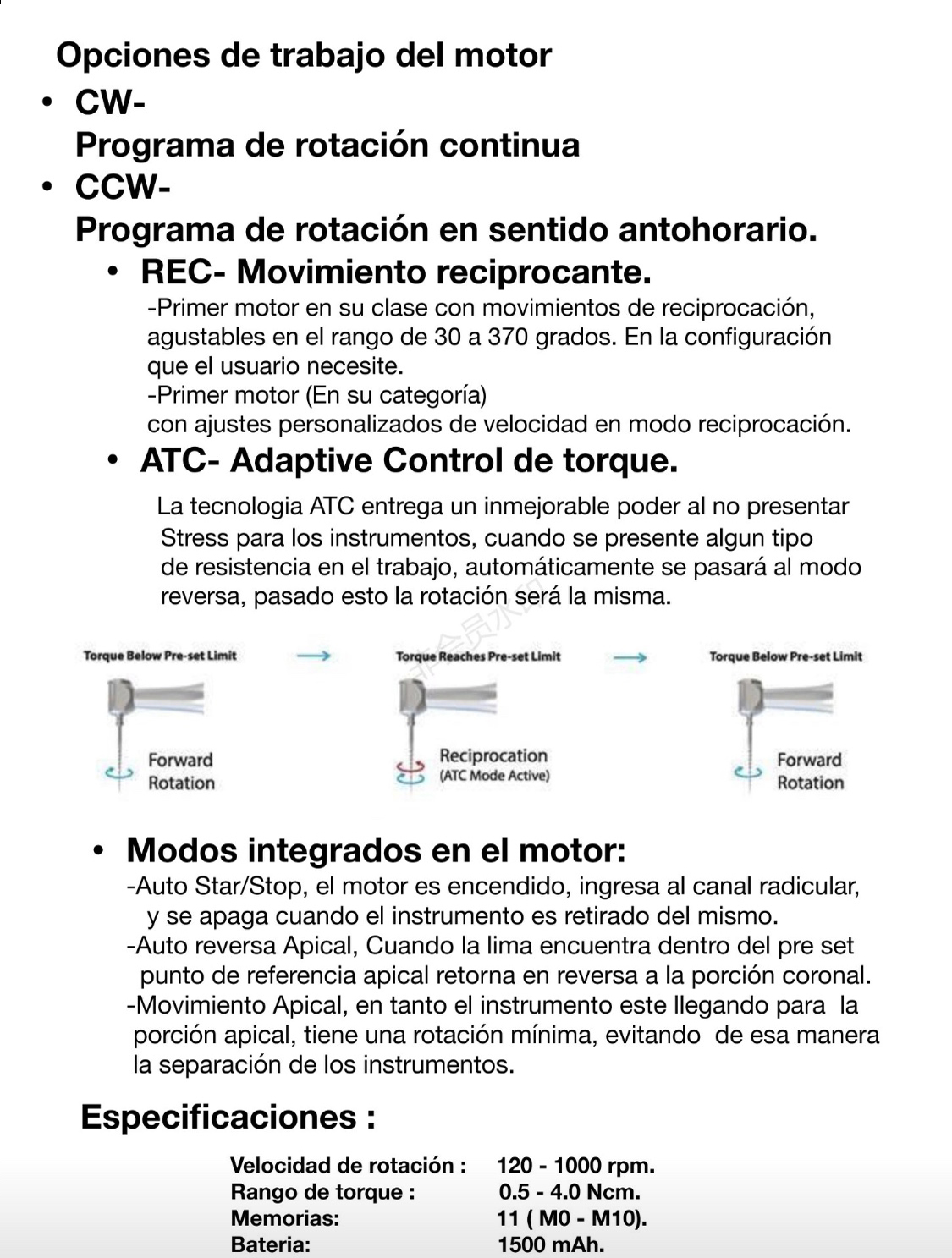 Motor Endodoncia E-connect S (Eighteeth) - Imagen 6