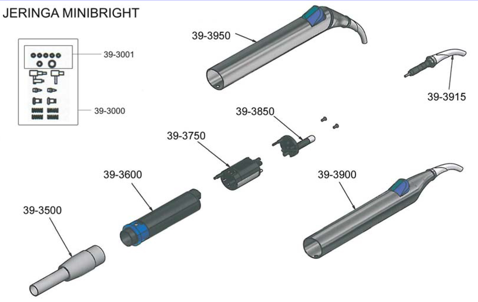 REPUESTOS JERINGAS LUZZANI MINIBRIGHT