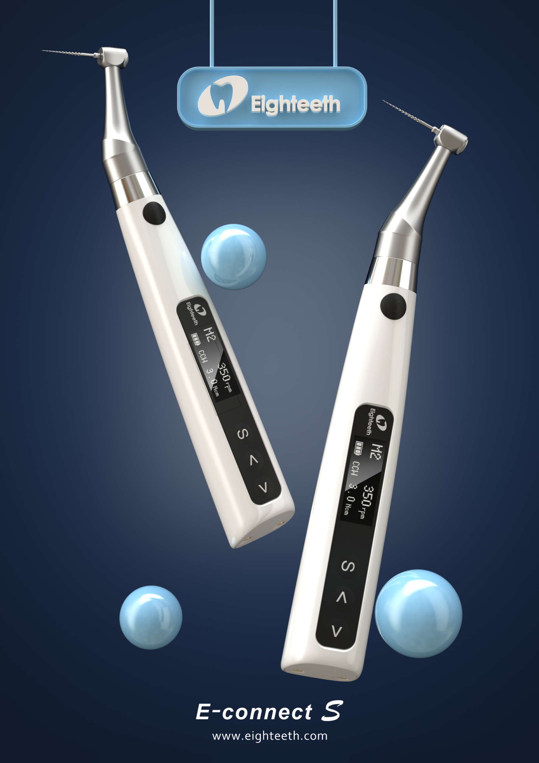 Motor Endodoncia E-connect S (Eighteeth) - Imagen 3