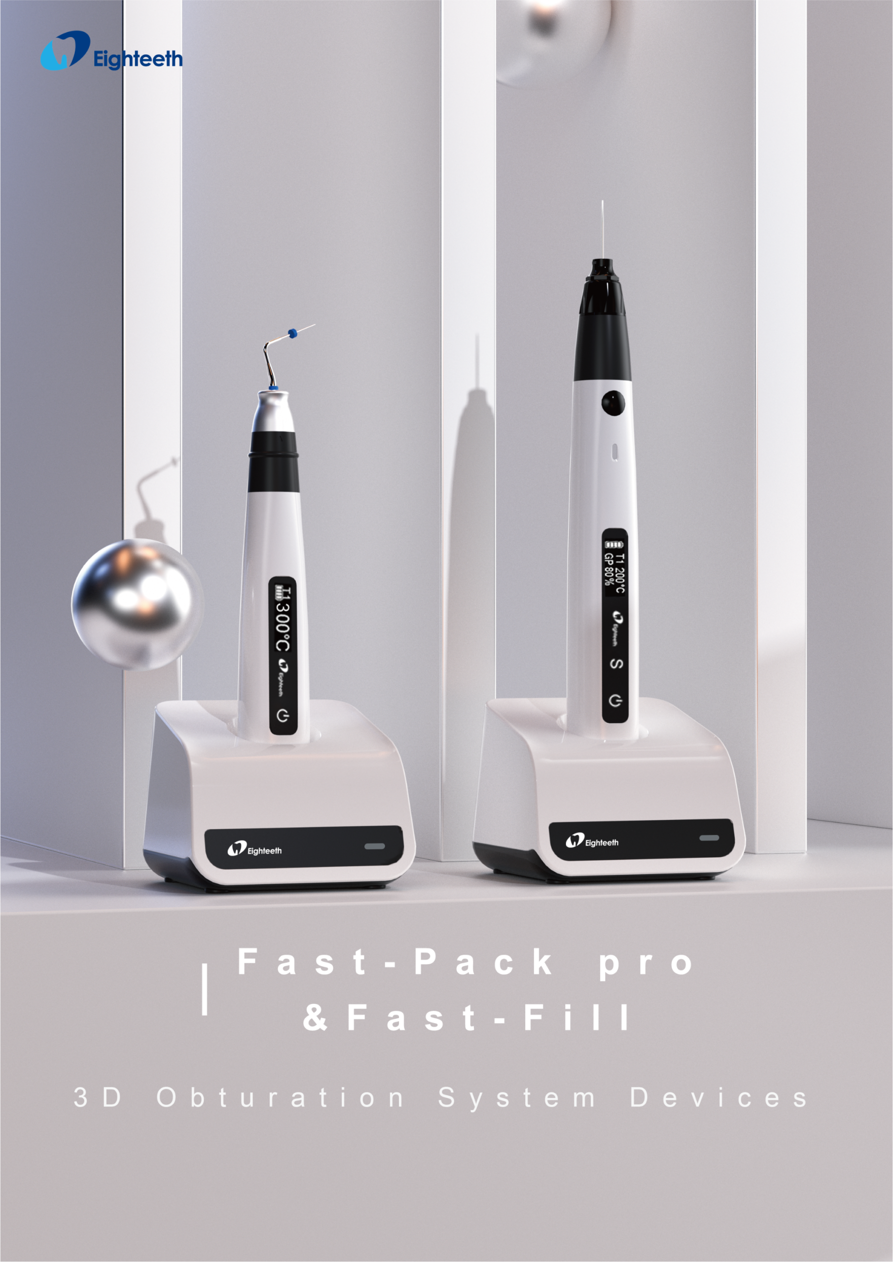Sistema de Obturacion Fastfill + Fastpack Pro Eigtheeth