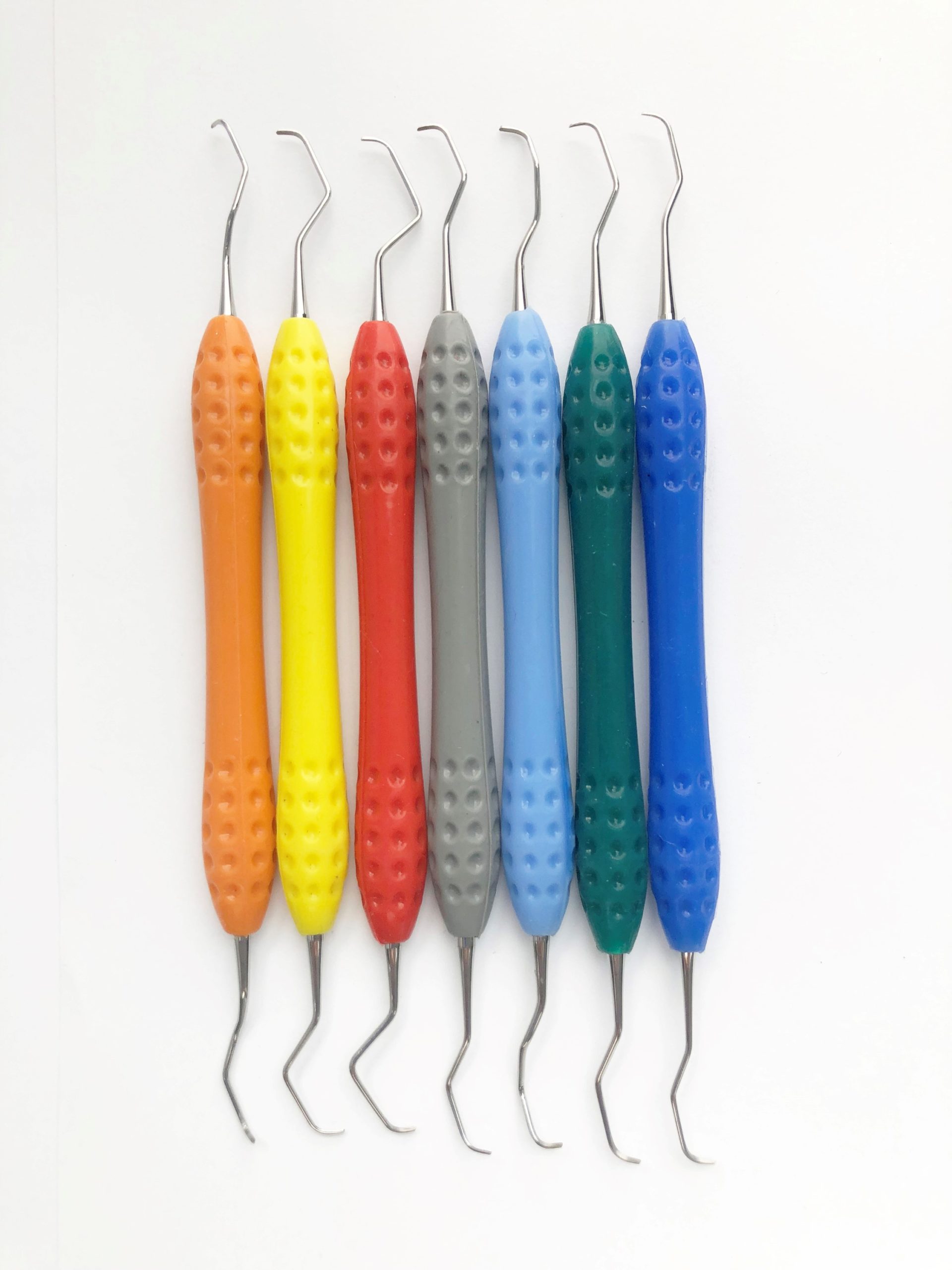 SET DE CUERETAS GRACEY CON MANGO DE SILICONA COLORES