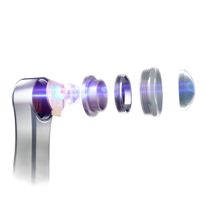 Lámpara de fotocurado inalámbrica con punta metálica DTE iLED MAX. Color morado - Imagen 2
