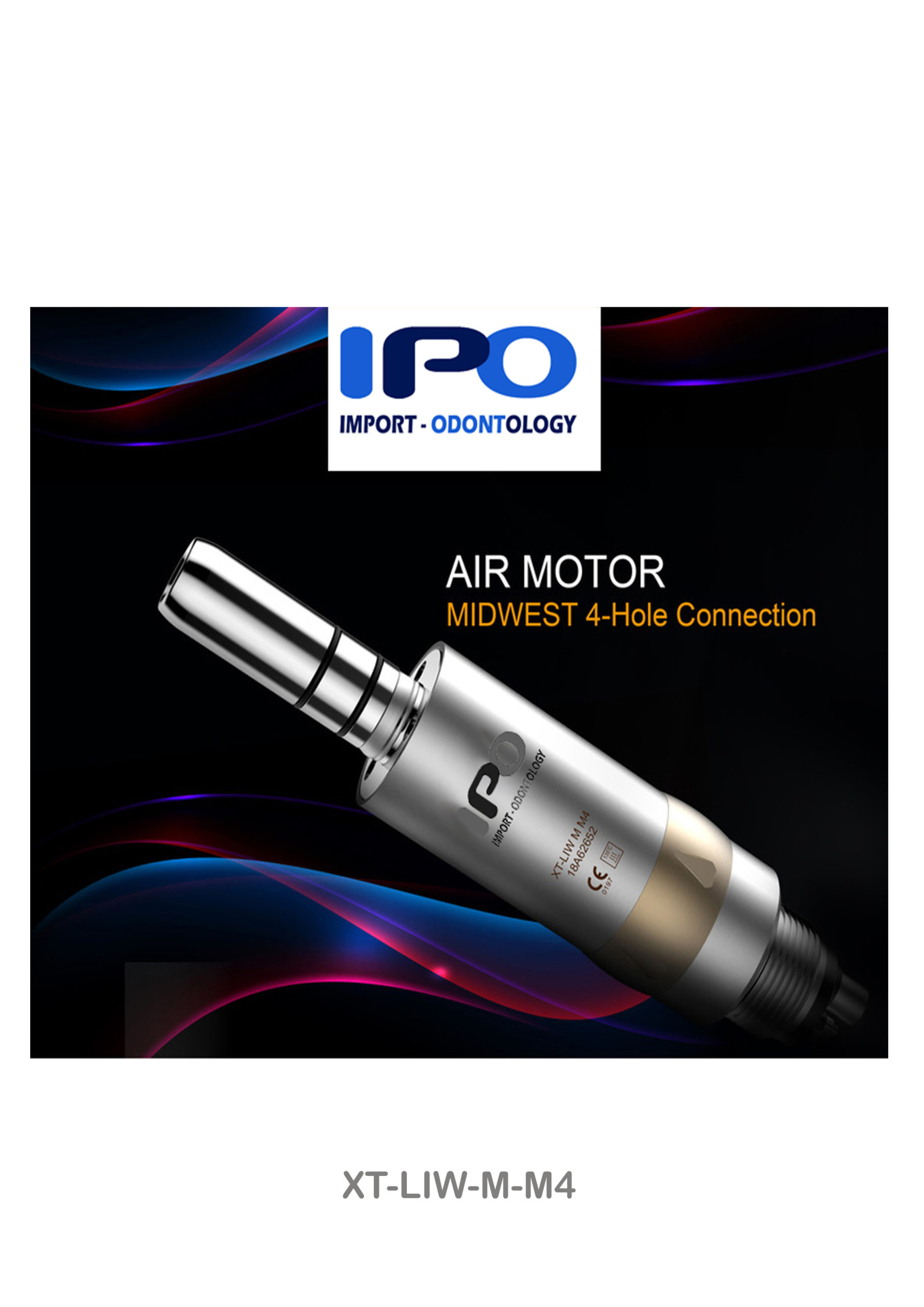 Micromotor Neumatico irrigacion agua interna XT-LIW-M-M4