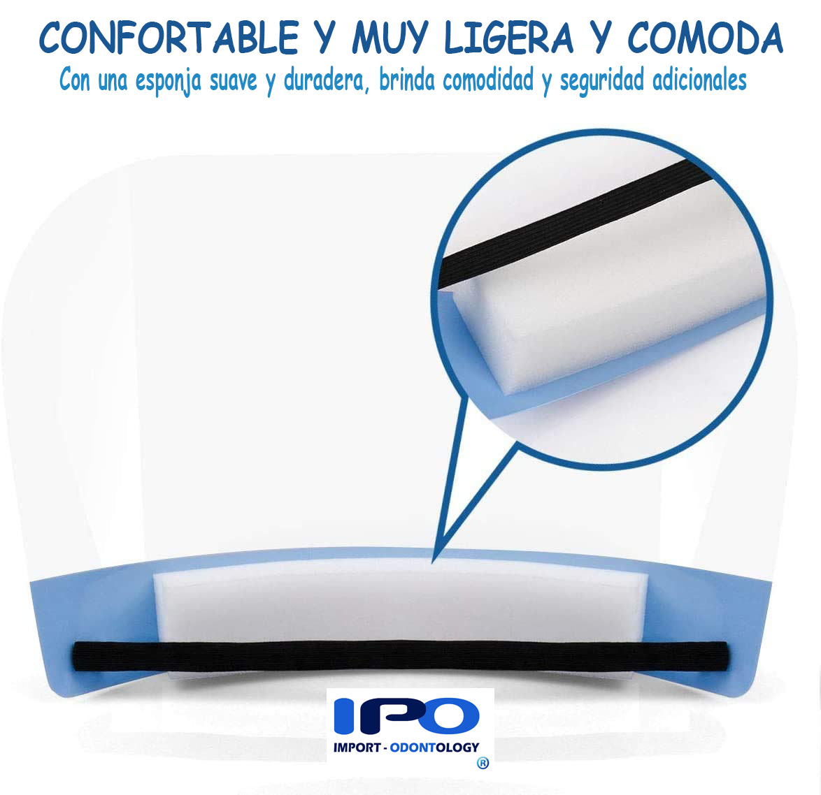 Visera/Pantalla Protectora Facial transparente x 5 unidades - Imagen 8