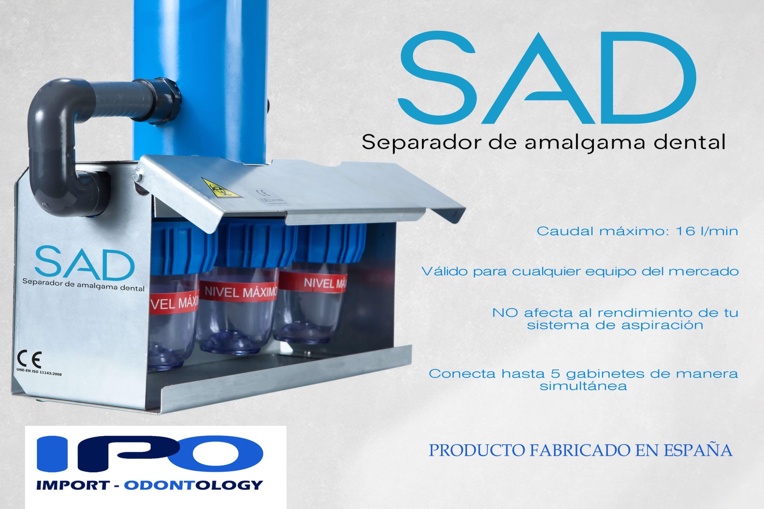 SEPARADOR DE AMALGAMA PARA ASPIRACION HUMEDA