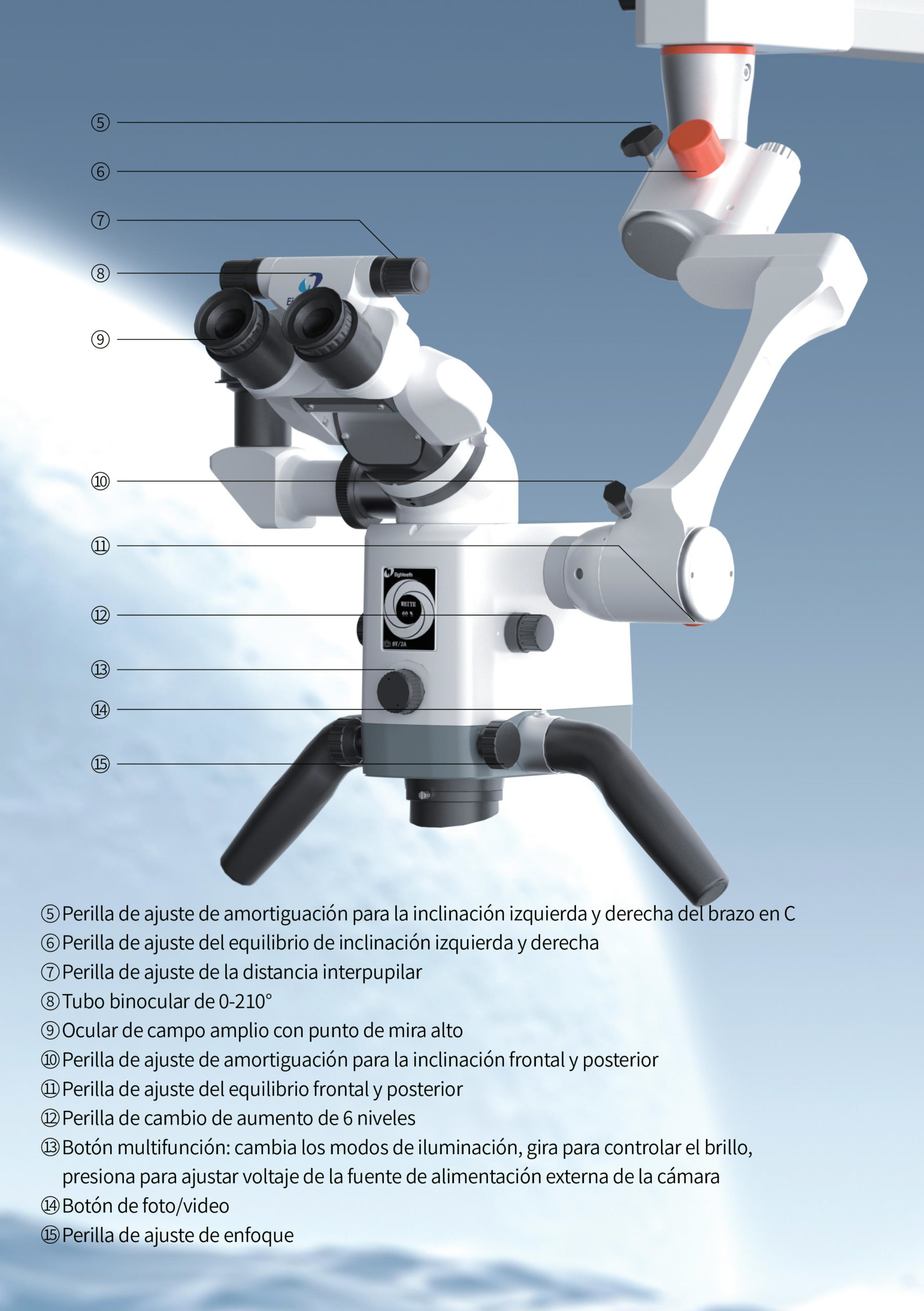 Microscopio dental AcuVision-X (EIGHTEETH) - Imagen 6