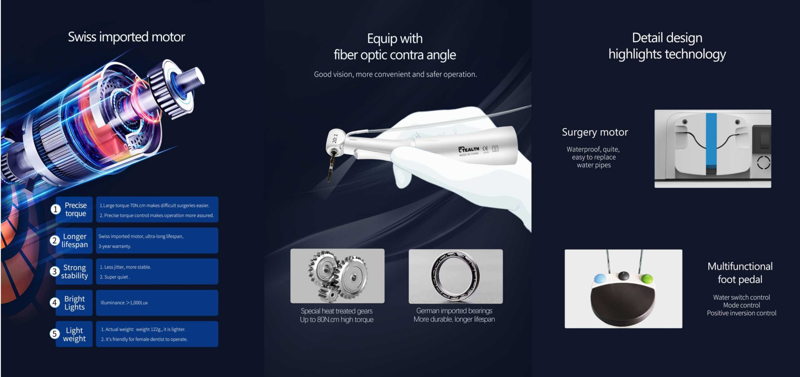 MOTOR DE IMPLANTES TEALTH EM-3 - Imagen 7