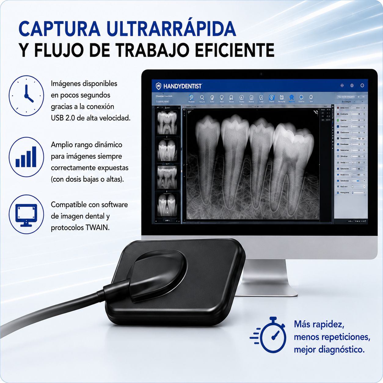 Sensor RX Handy HDR 500 + Tablet Lenovo - Imagen 7