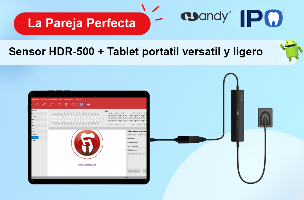 Sensor RX Handy HDR 500 + Tablet Lenovo - Imagen 5